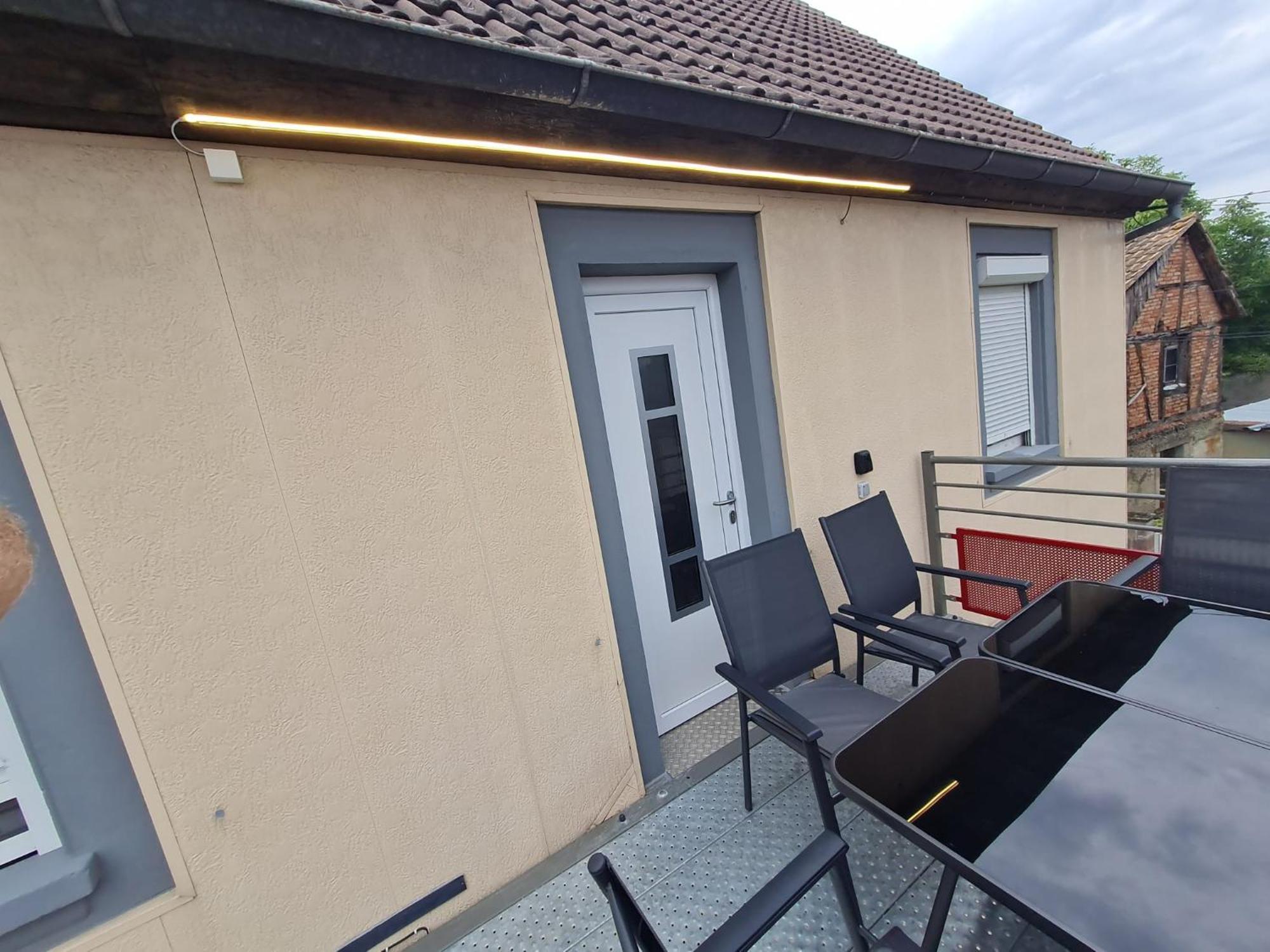 Ferienwohnung Les Chouchous Du Ried 2 Saasenheim Exterior foto