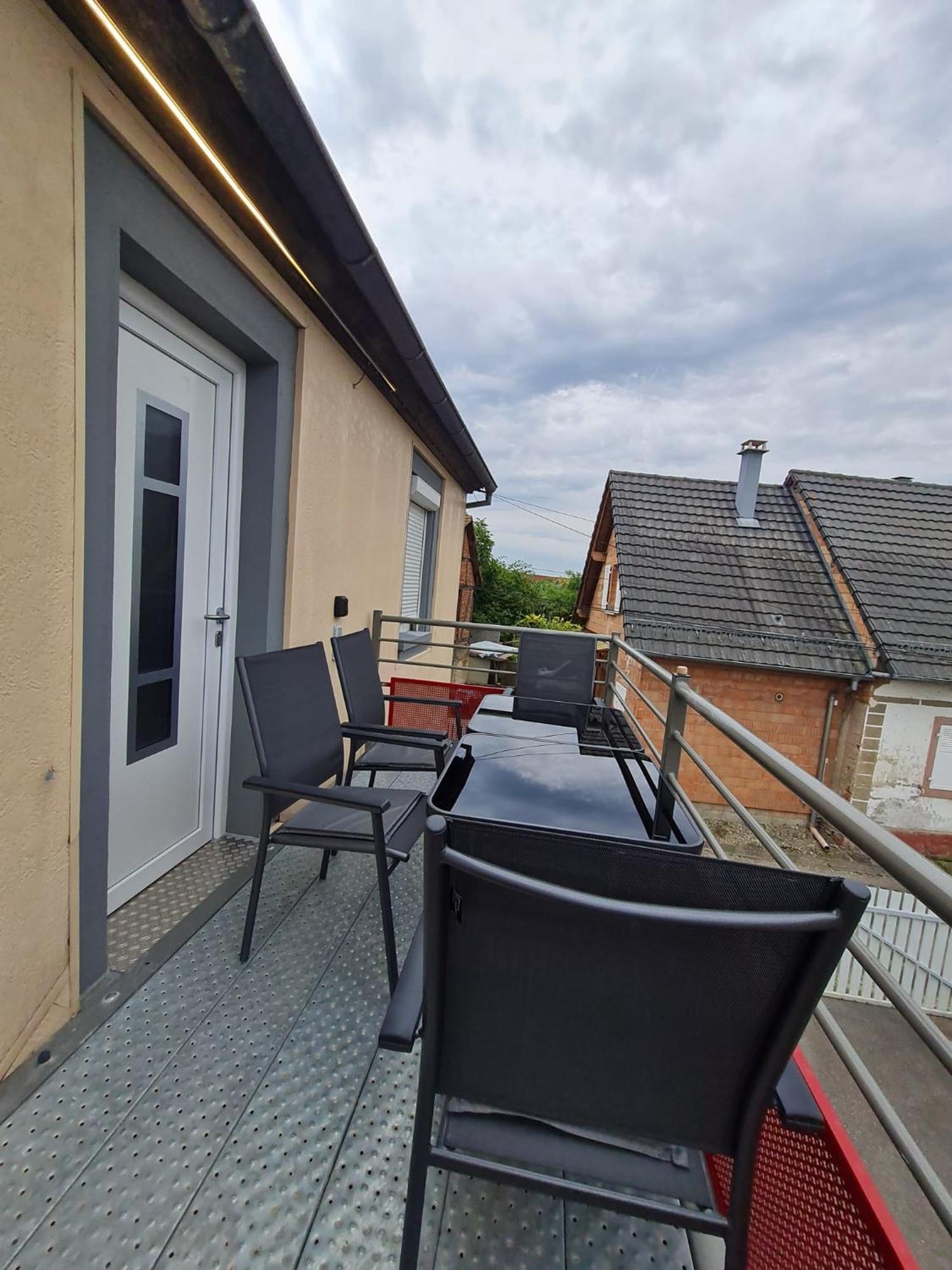 Ferienwohnung Les Chouchous Du Ried 2 Saasenheim Exterior foto